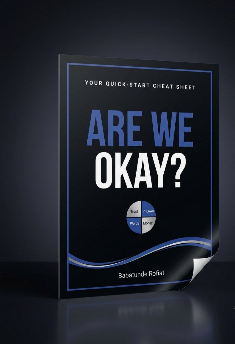 Bonus 1 — Are We Okay Cheat Sheet